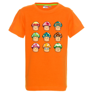 Цветна детска тениска- Супер Марио