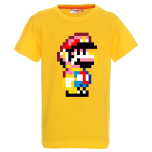 Цветна детска тениска- Супер Марио