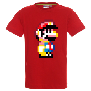 Цветна детска тениска- Супер Марио