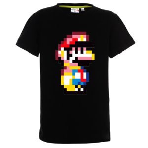 Цветна детска тениска- Супер Марио