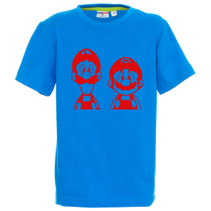 Цветна детска тениска- Супер Марио