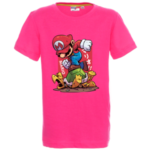 Цветна детска тениска- Супер Марио