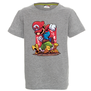 Цветна детска тениска- Супер Марио