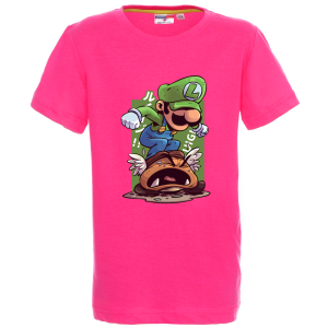 Цветна детска тениска- Супер Марио