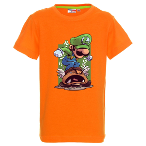 Цветна детска тениска- Супер Марио