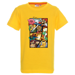 Цветна детска тениска- Супер Марио
