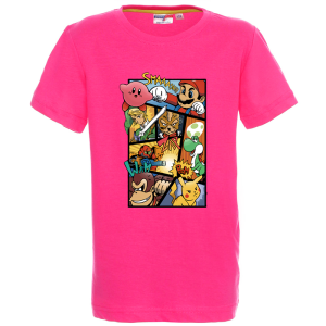 Цветна детска тениска- Супер Марио