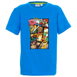 Цветна детска тениска- Супер Марио