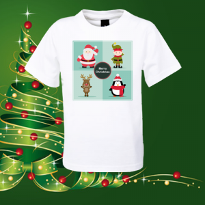 Детска коледна тениска