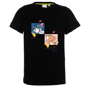 Цветна детска тениска- Том и Джери