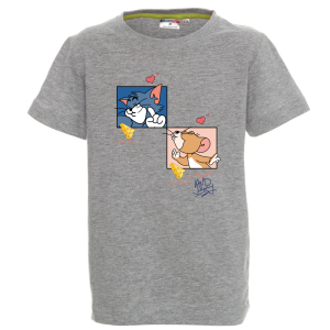 Цветна детска тениска- Том и Джери