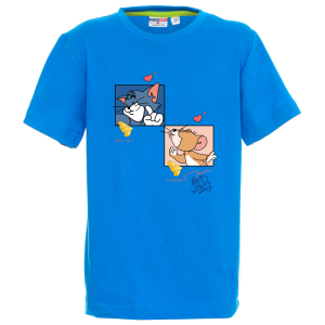 Цветна детска тениска- Том и Джери