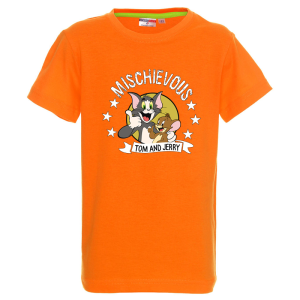 Цветна детска тениска- Том и Джери