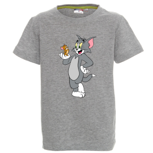 Цветна детска тениска- Том и Джери