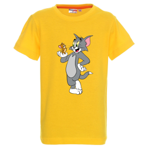 Цветна детска тениска- Том и Джери