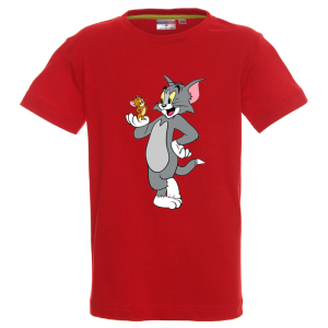 Цветна детска тениска- Том и Джери
