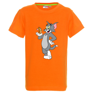 Цветна детска тениска- Том и Джери