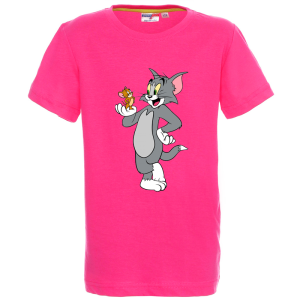 Цветна детска тениска- Том и Джери