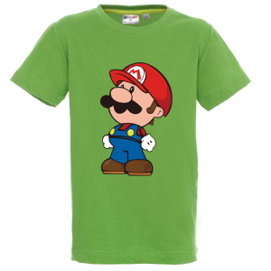 Цветна детска тениска- Супер Марио
