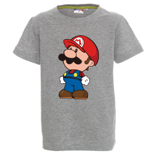 Цветна детска тениска- Супер Марио