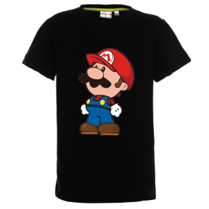 Цветна детска тениска- Супер Марио