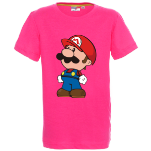 Цветна детска тениска- Супер Марио