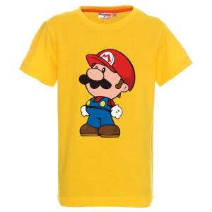 Цветна детска тениска- Супер Марио