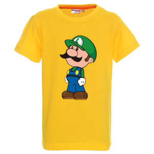 Цветна детска тениска- Супер Марио