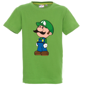 Цветна детска тениска- Супер Марио