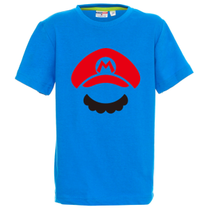 Цветна детска тениска- Супер Марио