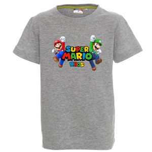 Цветна детска тениска- Супер Марио