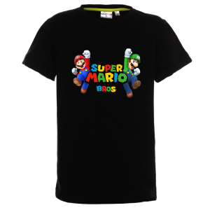 Цветна детска тениска- Супер Марио