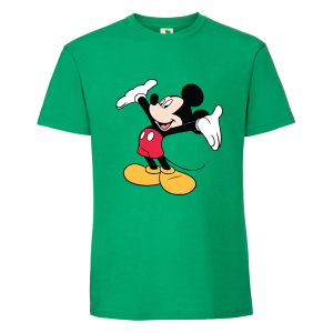Цветна мъжка тениска- Мики Маус