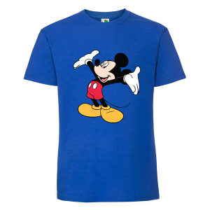 Цветна мъжка тениска- Мики Маус