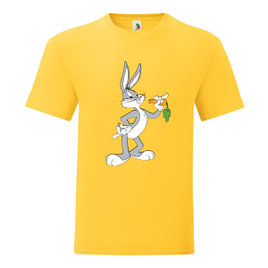 Цветна мъжка тениска- Бъгс Бъни