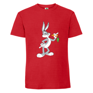 Цветна мъжка тениска- Бъгс Бъни