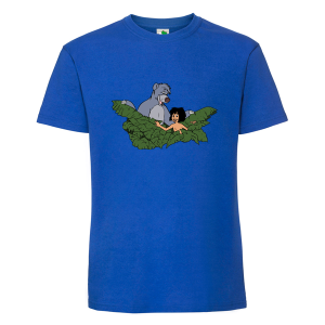 Цветна мъжка тениска- Маугли