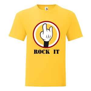 Цветна мъжка тениска- Rock it