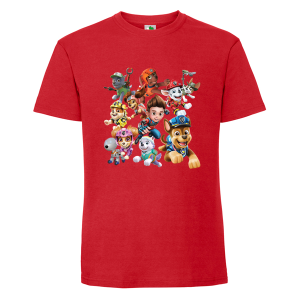 Цветна мъжка тениска- Пес Патрул