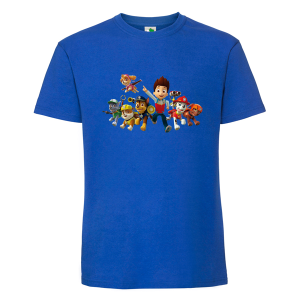 Цветна мъжка тениска- Пес Патрул