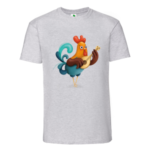 Цветна мъжка тениска- Петле