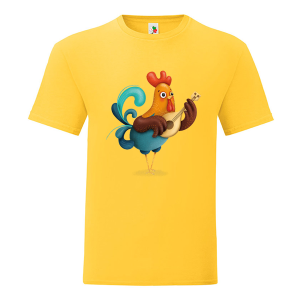 Цветна мъжка тениска- Петле