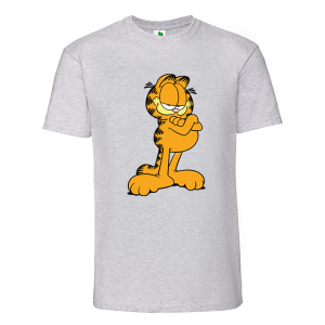 Цветна мъжка тениска- Гарфилд