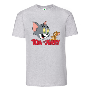 Цветна мъжка тениска- Том и Джери