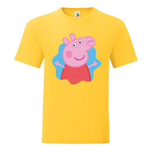 Цветна мъжка тениска- Пепа Пиг