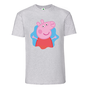 Цветна мъжка тениска- Пепа Пиг