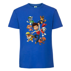 Цветна мъжка тениска- Пес Патрул