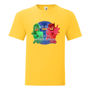Цветна мъжка тениска- PJ Masks