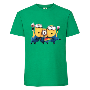 Цветна мъжка тениска- Миньоните