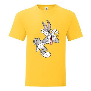 Цветна мъжка тениска- Бъгс Бъни